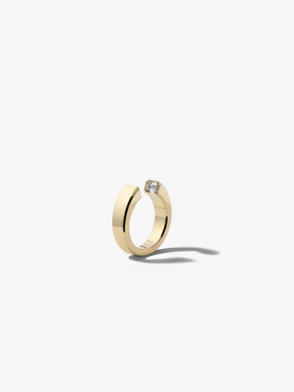 CORE EMERALD CUT RING