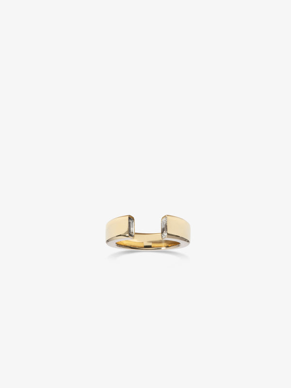 CORE EMERALD CUT RING