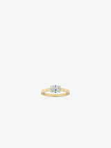 LUA OVAL DIAMOND SOLITAIRE RING