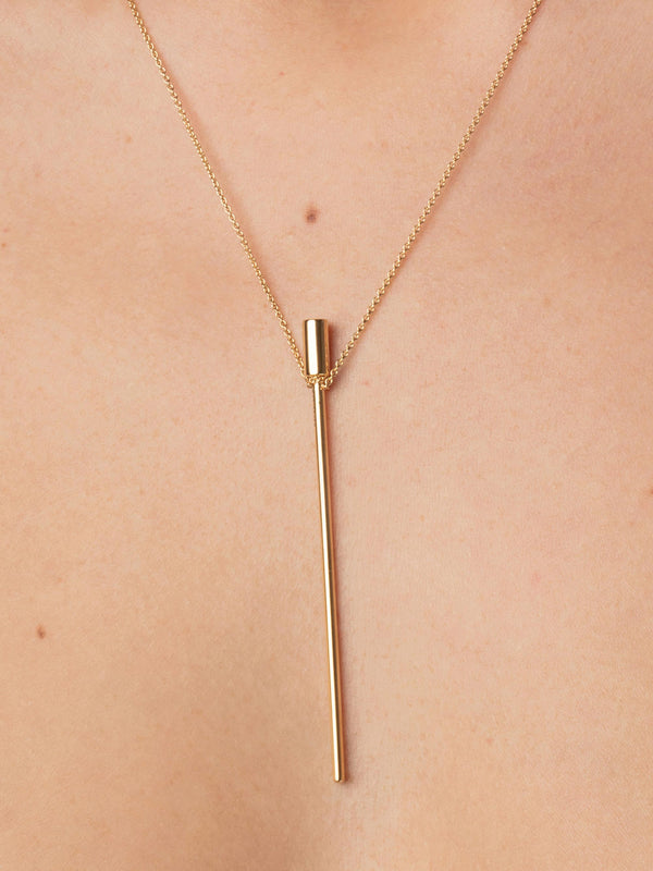 CHIKKA GOLD PIN NECKLACE